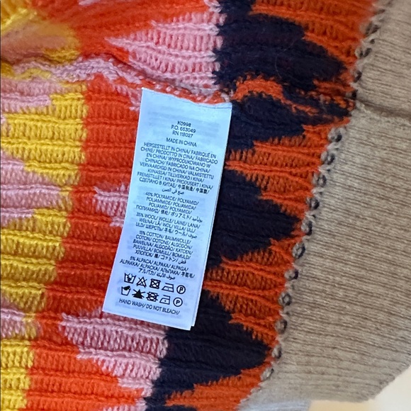 Like New Boden Patterned Cardigan Sweater, Small - Picture 3 of 3